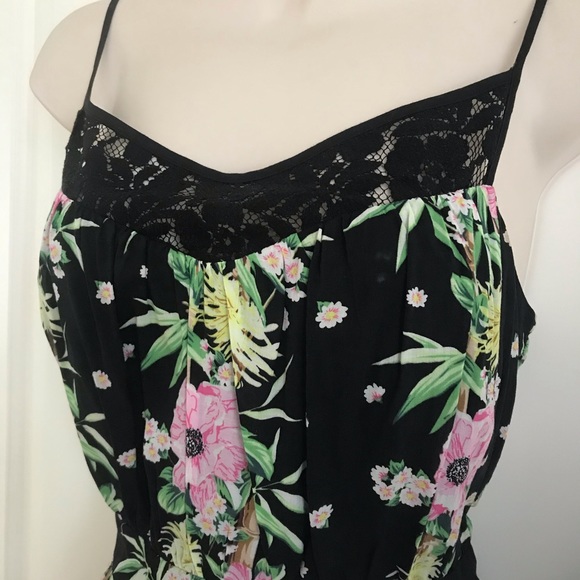 French Connection Floral Print Dress 2 - Picture 5 of 8